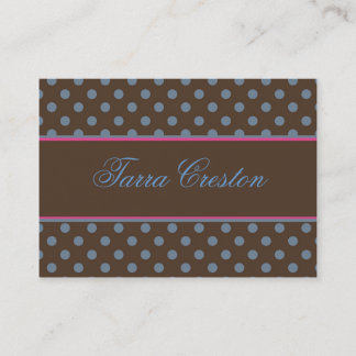 Tarra style business card