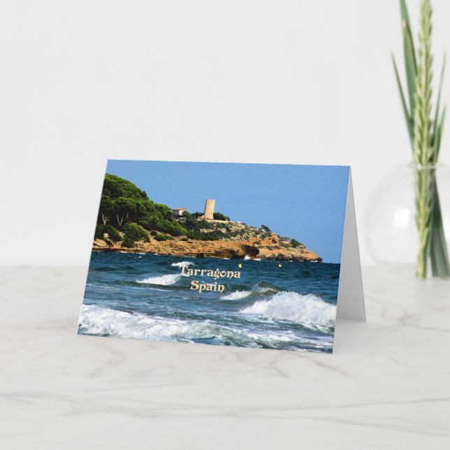 Tarragona, Spain scenic Card (Front)