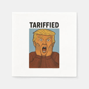 Tarrified Resist I Stand With Penguins Napkin