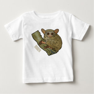 Tarsier cartoon illustration baby T-Shirt