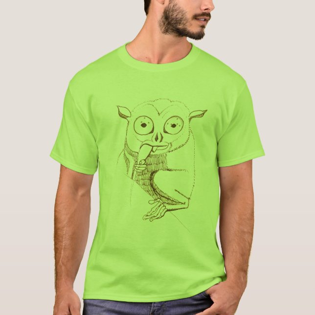 Tarsier Sketch T-Shirt (Front)