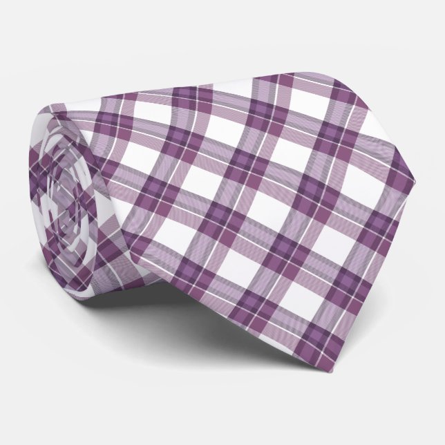 Tartan 4 Tie (Rolled)