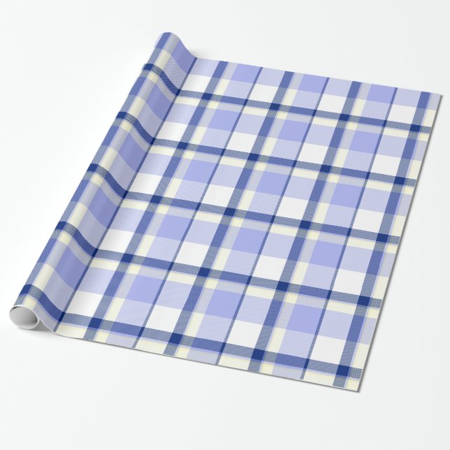 Tartan 8 Wrapping Paper (Unrolled)