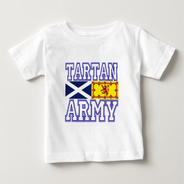 Tartan Army Baby T-Shirt (Front)