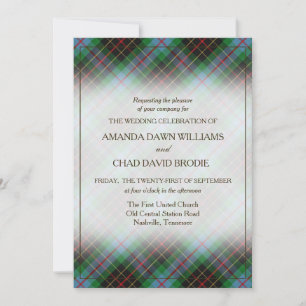 Tartan Beauty Clan Brodie Hunting Scottish Plaid