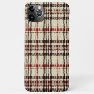 Tartan Brown Case-Mate iPhone Case