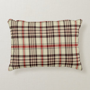Tartan Brown       Decorative Cushion
