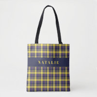 tartan check personalised winter