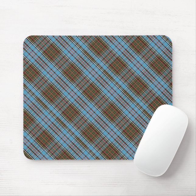 Tartan Clan Anderson Chequered Plaid Mouse Pad (With Mouse)