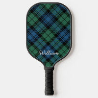 Tartan Clan Campbell Plaid Blue Green Rustic