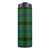 Tartan Clan Davidson Plaid Green Black Check