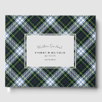Tartan Clan Gordon Green White Chequered Wedding