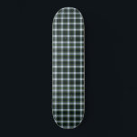 Tartan Clan Gordon Plaid Purple Green Chequered Skateboard<br><div class="desc">Looking for instant good mood? Just add sun and sand together with this Clan Gordon tartan purple green black white chequered desing. Makes a great gift or just treat yourself. TIP: Consider pairing this with our matching complementary tote bag, yoga mat, or paper napkin as the perfect gift for the...</div>
