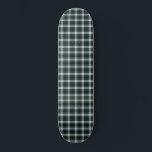 Tartan Clan Gordon Plaid Purple Green Chequered Skateboard<br><div class="desc">Looking for instant good mood? Just add sun and sand together with this Clan Gordon tartan purple green black white chequered desing. Makes a great gift or just treat yourself. TIP: Consider pairing this with our matching complementary tote bag, yoga mat, or paper napkin as the perfect gift for the...</div>