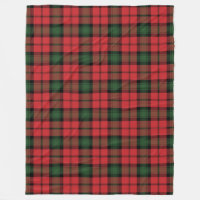Tartan Clan Kerr Plaid Red Green Black Check