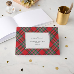 Tartan Clan MacBean Wedding Guest Book