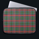 Tartan Clan MacCulloch Plaid Red Green Chequered Laptop Sleeve<br><div class="desc">Tartan print Clan MacCulloch green purple red blue chequered design laptop sleeve for anyone who loves classic and elegant cover that's great to give your laptop somewhere comfy to lay down and reduce scratches Celebrate all things Scottish tradition with this cool Clan MacCulloch tartan print laptop sleeve TIP: Great to...</div>