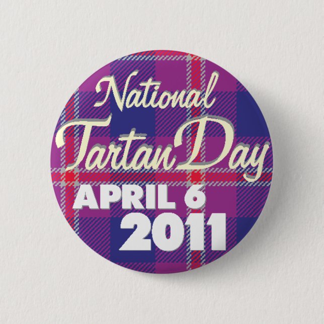 Tartan Day Button 2011: Standard (Front)