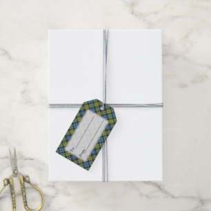 Tartan Delights Scottish Campbell Plaid Gift Tags