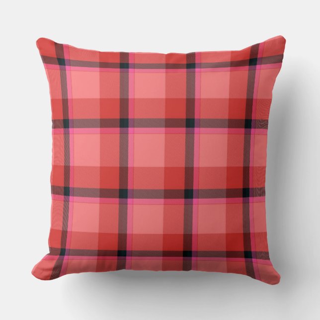 Tartan Design Cushion (Front)