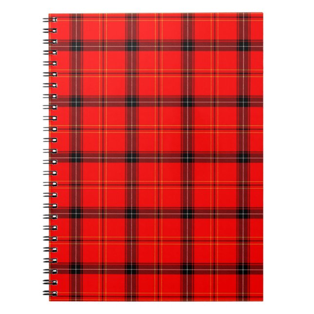 Tartan Design Notebook (Front)