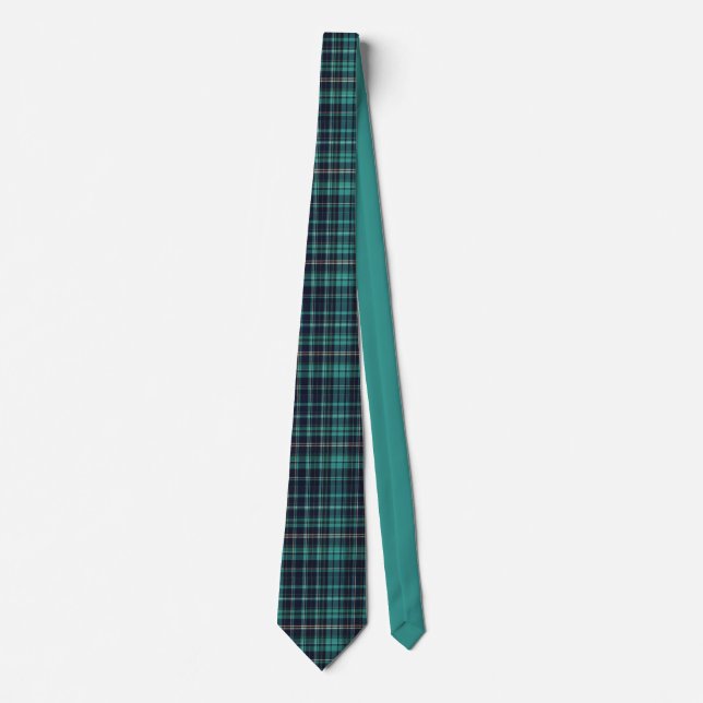 Tartan Green Tie (Front)