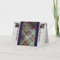Tartan & hearts - Thank you - Anderson