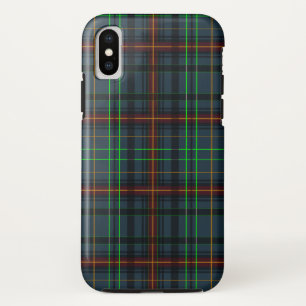 Tartan in blue, orange, green... Case-Mate iPhone case