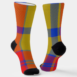 Tartan Inspired Plaid  Socks