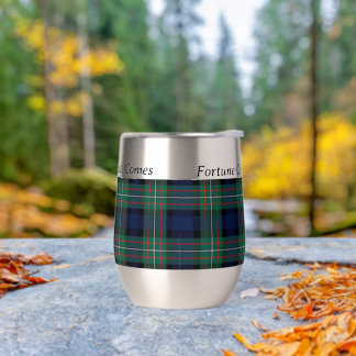 Tartan insulated no tip tumbler
