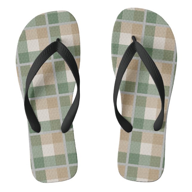 Tartan Jandals (Footbed)