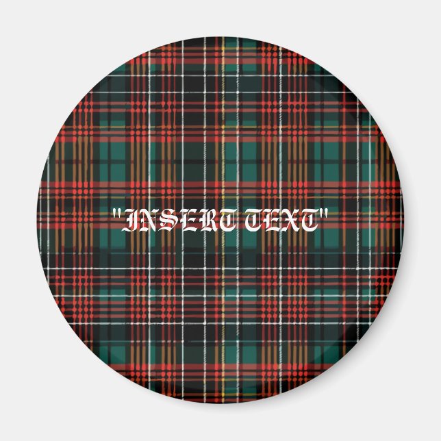 Tartan Magnet (Front)