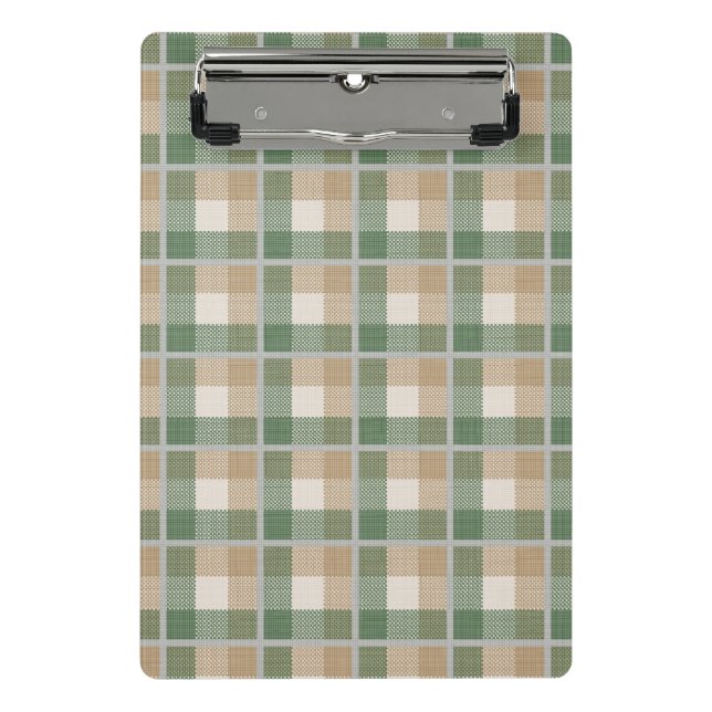 Tartan Mini Clipboard (Front)