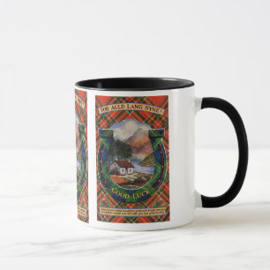 Tartan Mug, Auld Lang Syne Mug