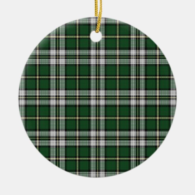 Tartan of Cape Breton Ceramic Tree Decoration (Front)