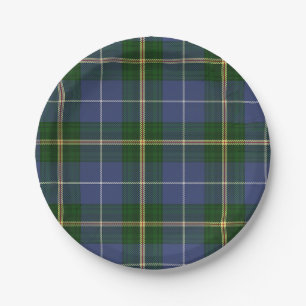 Tartan of Nova Scotia Paper Plate