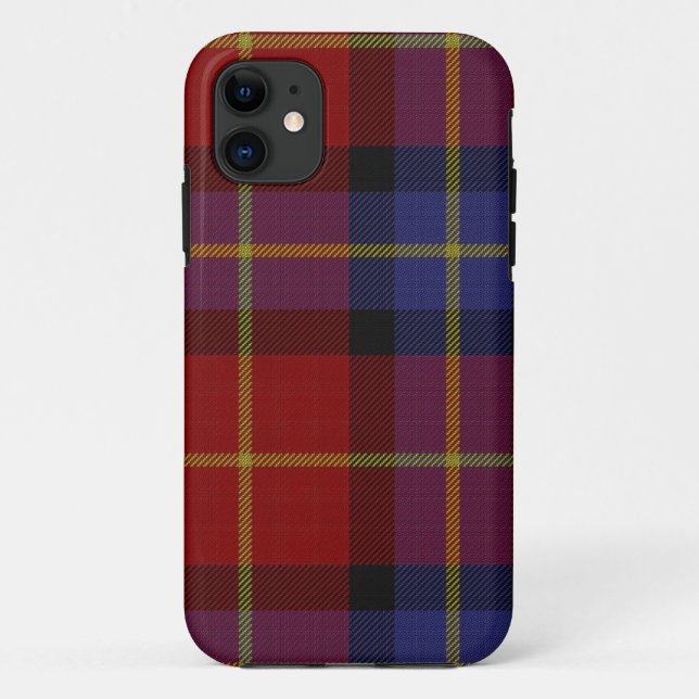 Tartan pattern Case-Mate iPhone case (Back)