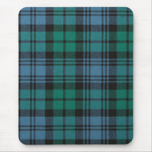 tartan pattern fabric Campbell Mousepad