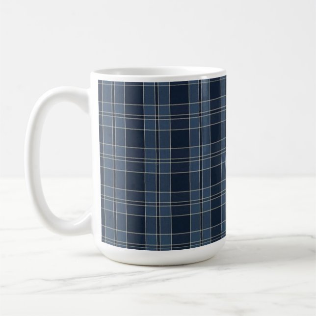 tartan pattern fabric Campbell Mug (Left)