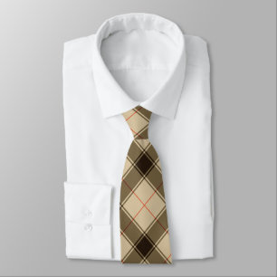 Tartan Pattern Tie