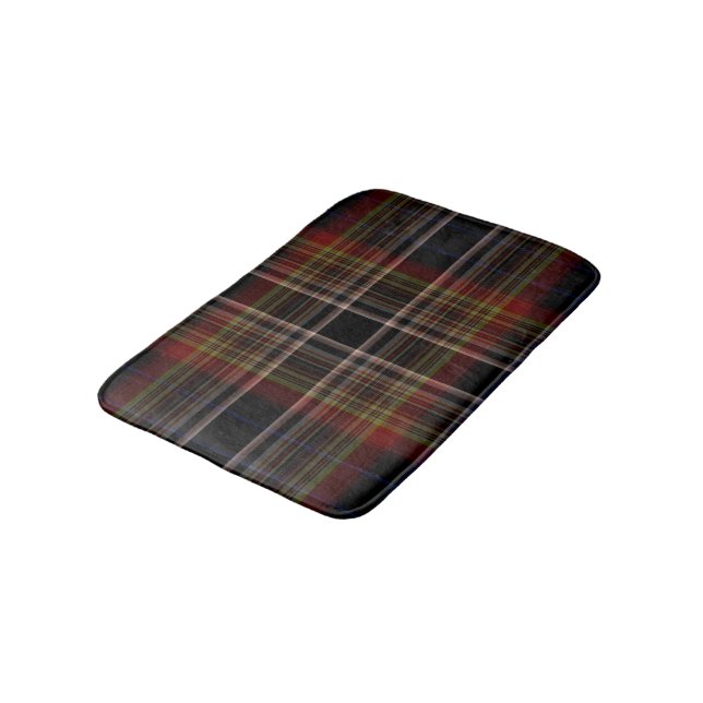 Tartan Plaid Bath Mat (Angled)