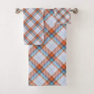 Tartan Plaid Bath Towel Set
