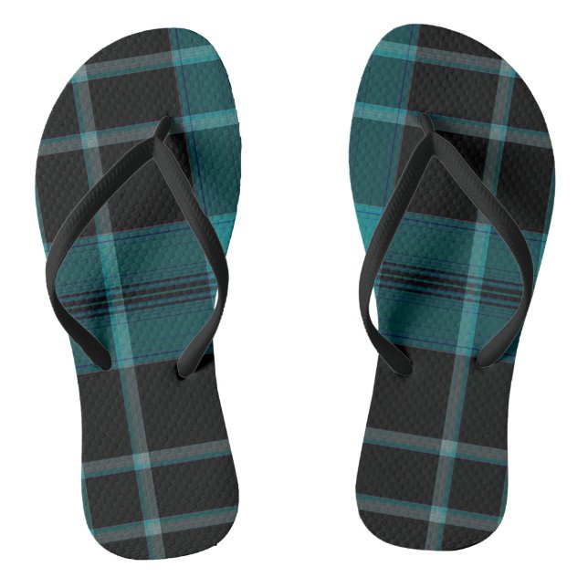 Tartan Plaid Jandals (Footbed)