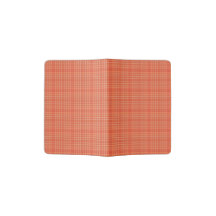 Tartan Plaid Orange, Red & White No. 56