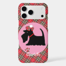 Tartan Plaid Scottie Dog Cute Dog Personalised