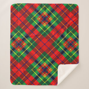 Tartan Plaid Sherpa Blanket