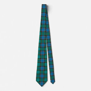 Tartan plaids pattern - traditional blue green tie