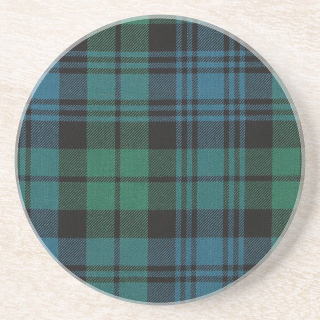Tartan Sandstone Coaster (Front)