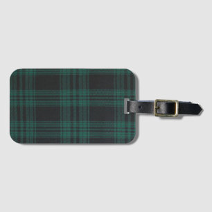 Tartan Single-sided w/ Card Slot Luggage Tag