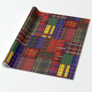 Tartan Swatch Wrapping Paper